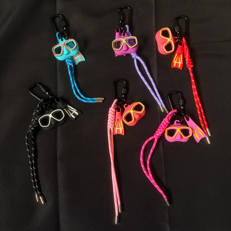Swim Fins - New Outdoor Diving Mask Keychain Bag