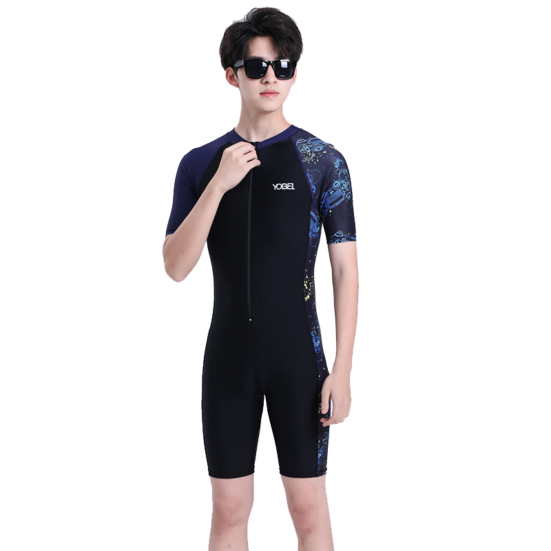 Wetsuit Men - Plus Size Short Sleeve Rash Guard