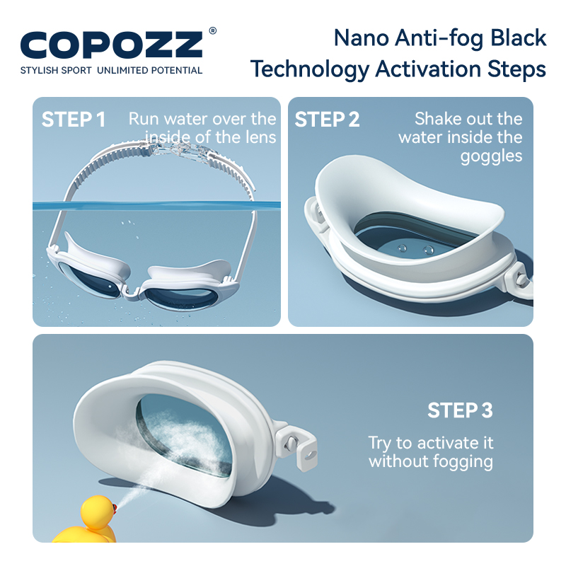 COPOZZ Myopia Swimming Goggles - огляд і ціна Goggles Swim