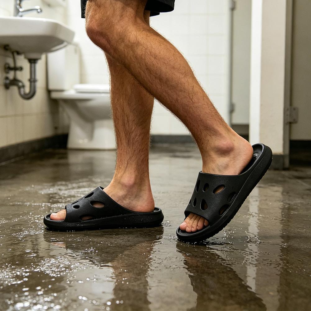 EVA Shower Slippers for Men No - огляд і ціна Flippers Swimming