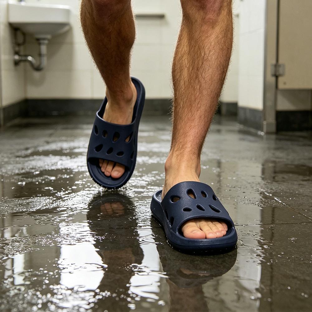 EVA Shower Slippers for Men No - огляд і ціна Flippers Swimming