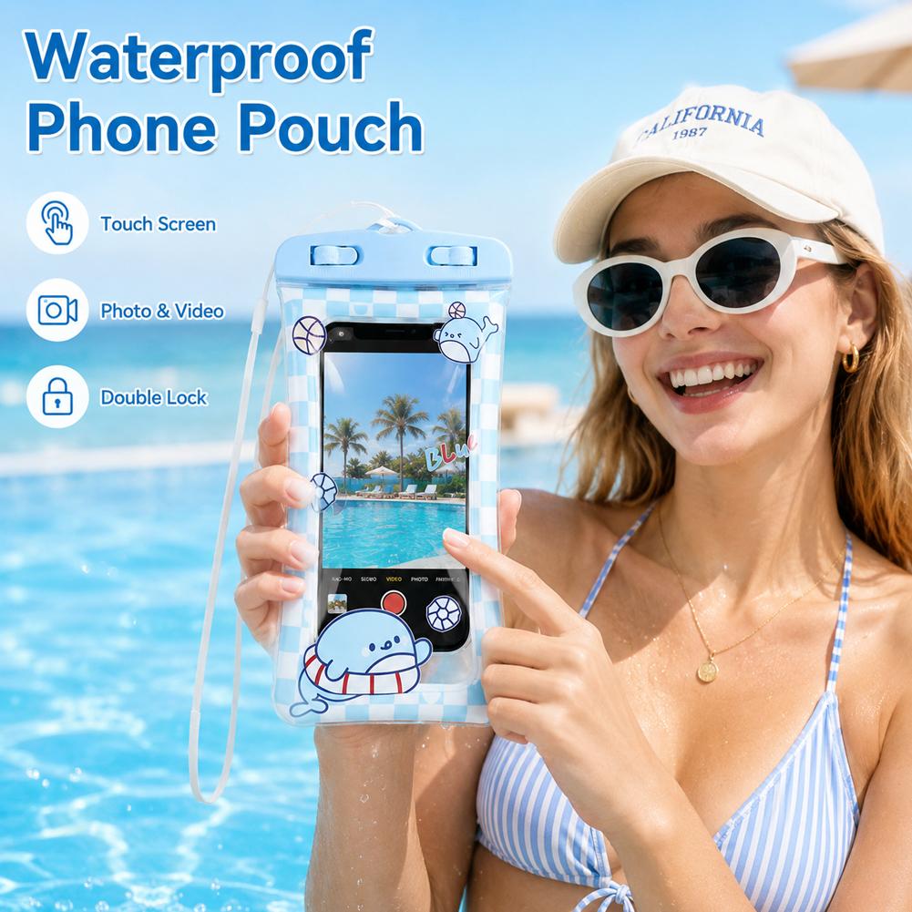 Cute Bear Waterproof Phone Cas - огляд і ціна Dry Bag Waterproof