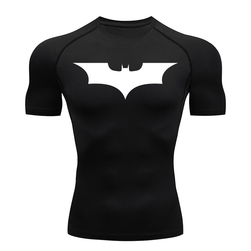 Bat Print Compression Shirts f - огляд і ціна Rash Guard