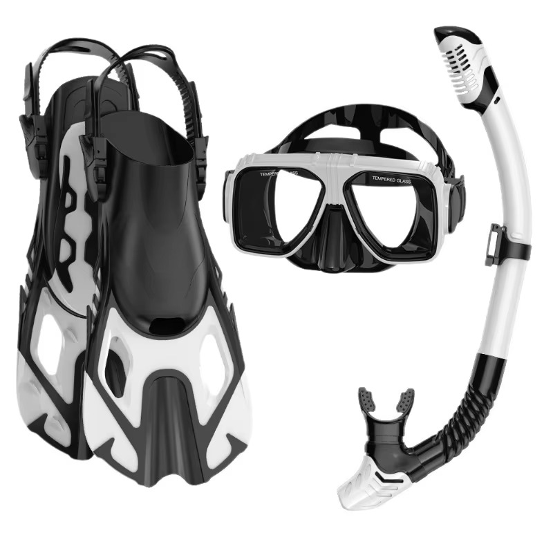 Professional 3-Piece Snorkel D - огляд і ціна Swim Fins