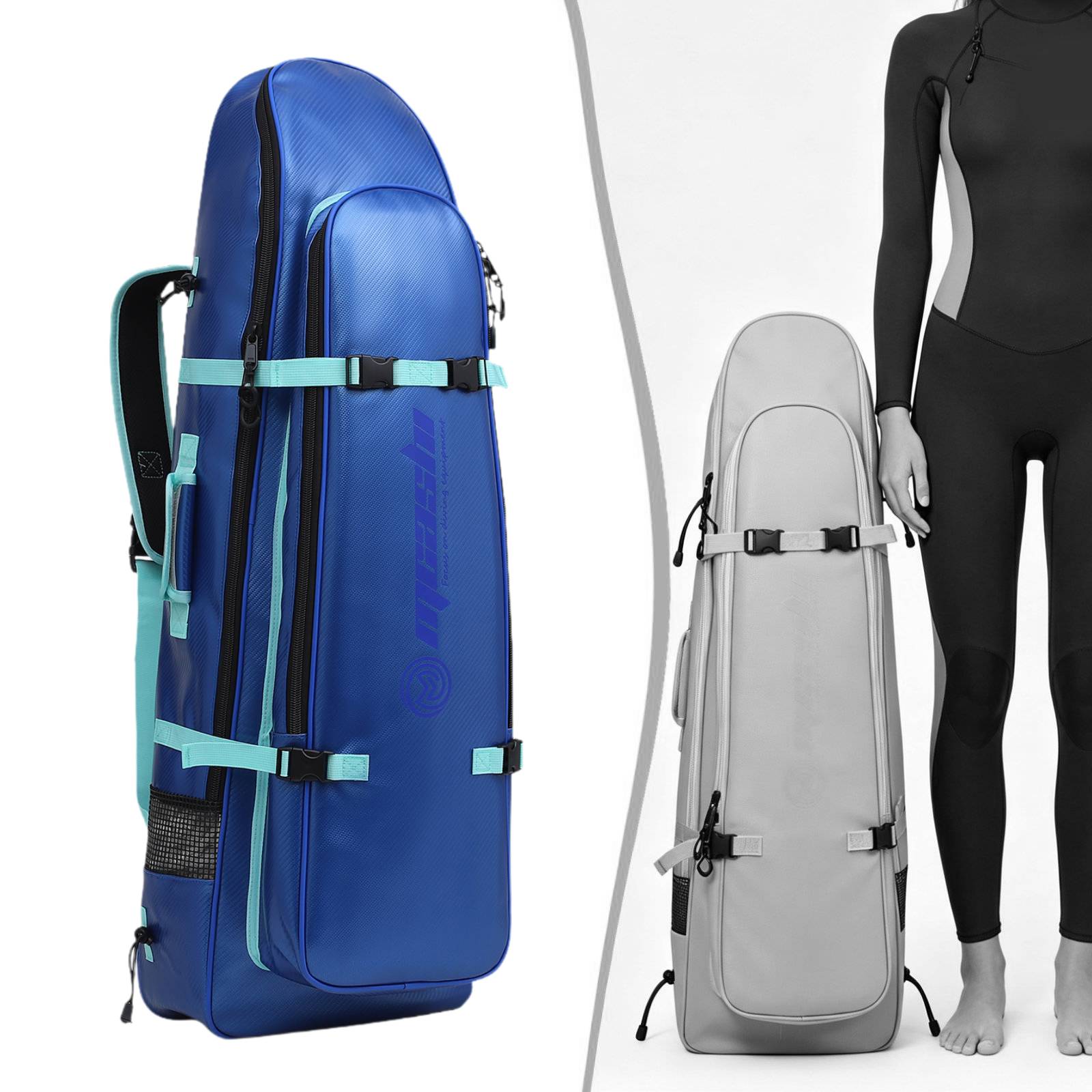 Long Fins Bag Portable Scuba D - огляд і ціна Flippers Swimming